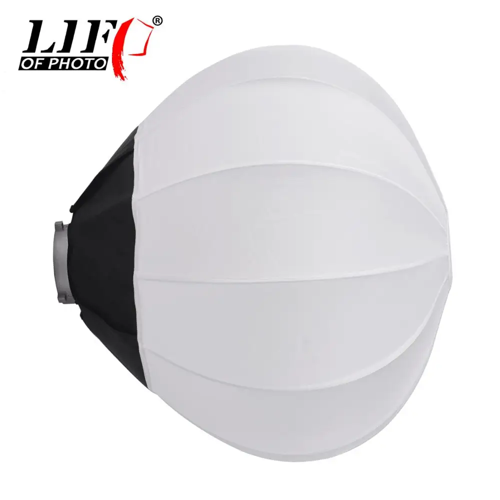 Ø45/65/85cmPortable Globe Lantern Softbox Quick Ball Diffuser Bowens Speed Ring Soft Light Modifier for Photographic Studio