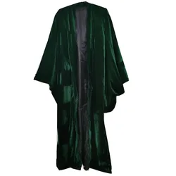 2021 vestito da Costume Cosplay del insegnante spc McGonagall con mantello da gioco di ruolo in velluto a mantella verde