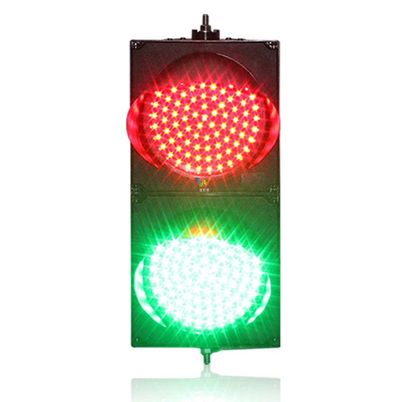 Nieuwe 200Mm Pc Shell Road Junction Rood Groen Verkeerslichtlicht