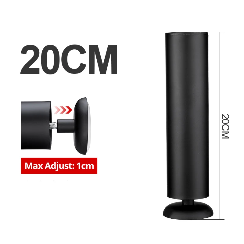 Naierdi 1Pc Meubels Verstelbare Kast Benen 6Cm-30Cm Roestvrij Stalen Meubelen Benen Tafel Sofa Voeten meubels Benen - afbeelding 1