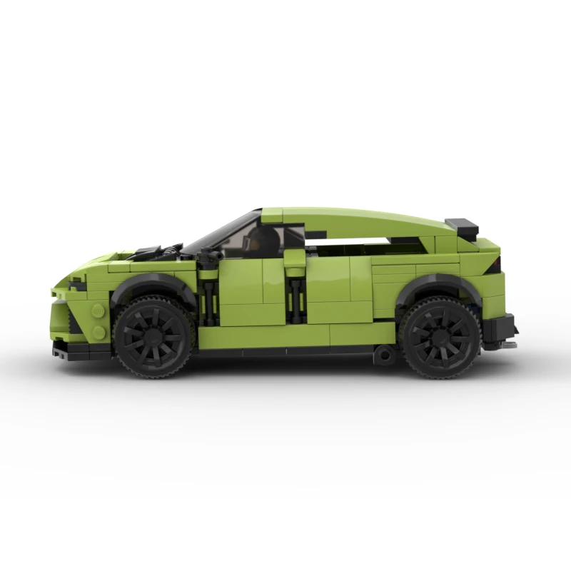 Bricklink Speed Champion Technical Car Lamborghining Urus SUV With Trailer city Racing Vehicle Building Blocks Toys For Children