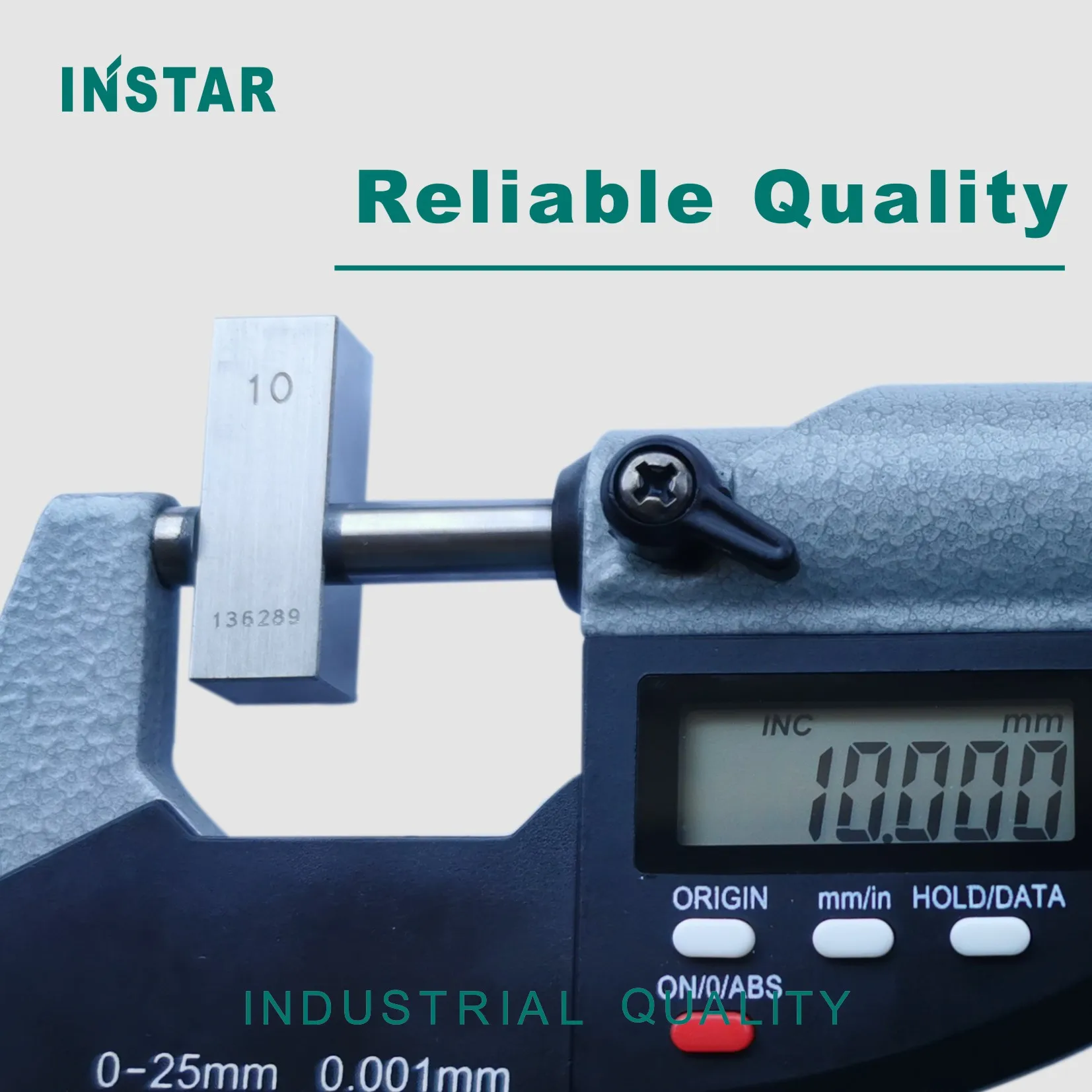 INSTAR Digital Micometer Outside 0-25mm Industrial Quality DIN863 Standard 25-50mm 0.001mm Multi-Funcition Micron