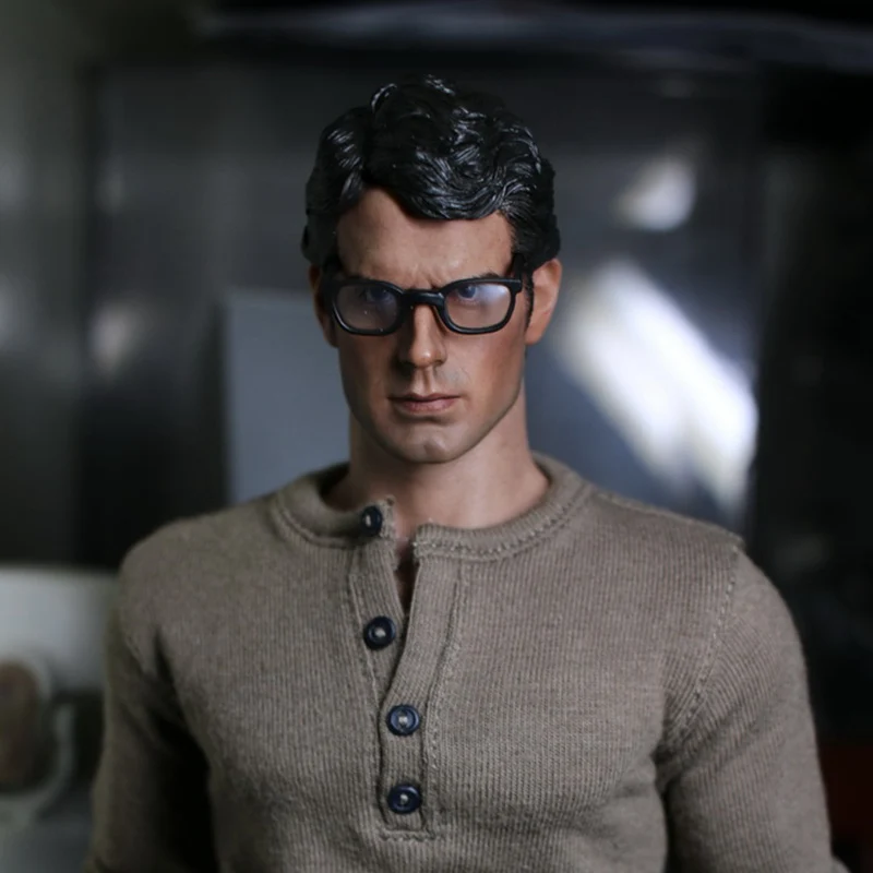 

1/6 Collectible Figures Accessories Henry Cavill Head Sculpt and Glasses For 12" Male Action Figure Doll,Body Not Included B0191