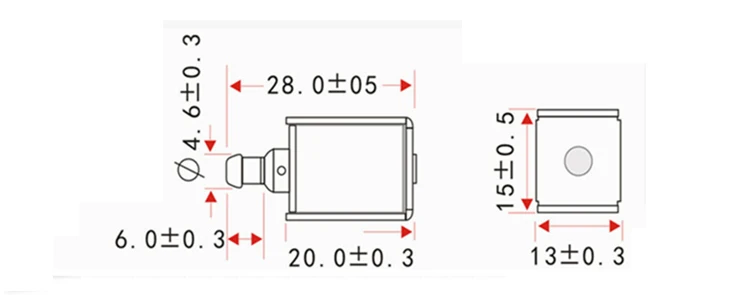 Magnetventil DC4.5V Pneumatik — Detail 1