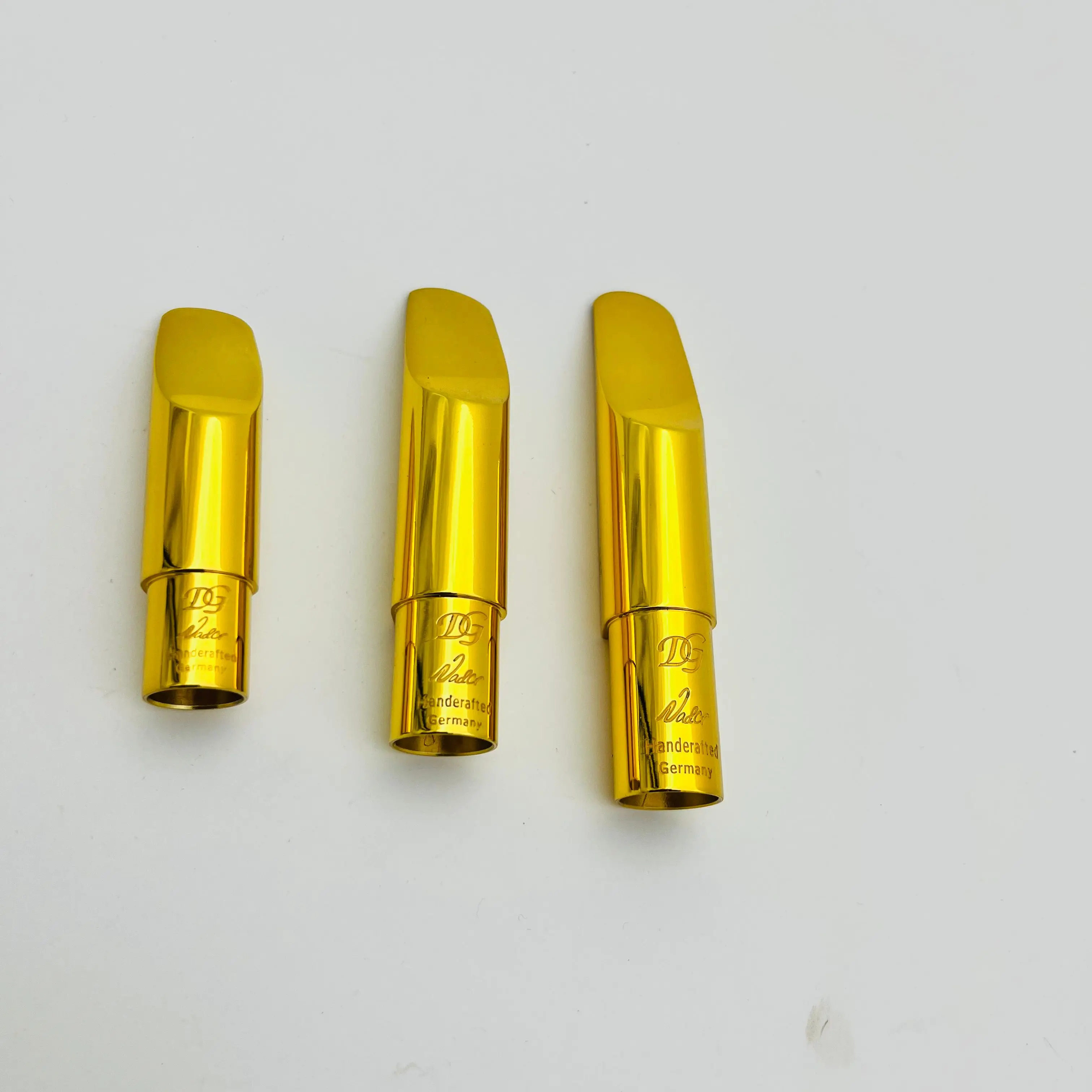 DG Alto Soprano Tenor Saxophone Metal Mouthpiece 5 6 7 8 9 Professional Sax Accessories Golden Plated