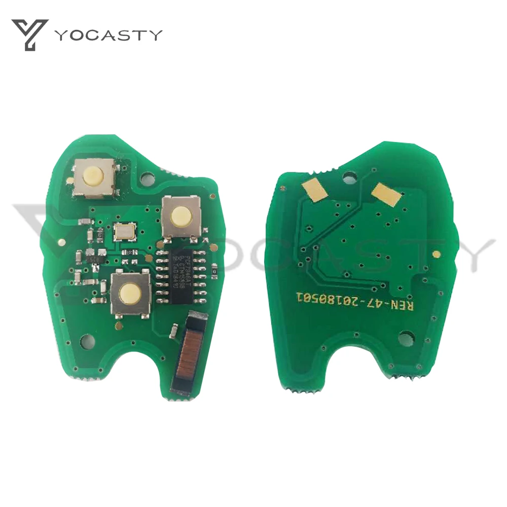 YOCASTY PCF7946A PCF7947A VAC102 Remote Key for Renault Clio Modus Kangoo Master Vauxhall Movano Vivaro Primastar NV400