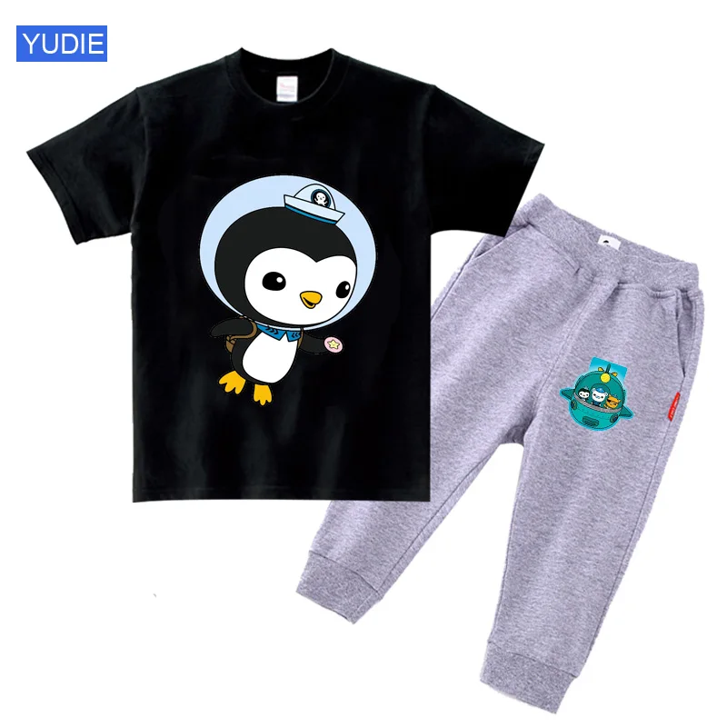 toddler boy clothing set kids Summer Baby Clothes Set girl casual sport outfit children Clothes anime Casual Clothes tshirt Suit