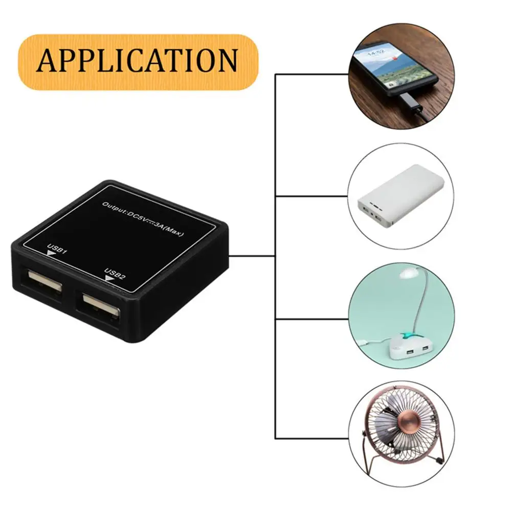 5V-20V To 5V 3A Maximum Dual USB Charger Regulator For Solar Panel Folding Cover With Battery Pack/phone Charging Power Module