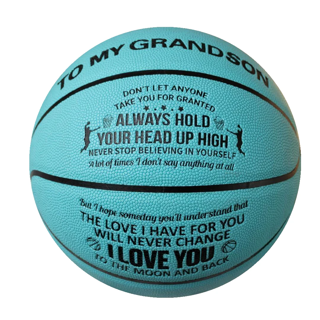 To My GrandSon - You Will Never Lose - Basketball With Pump