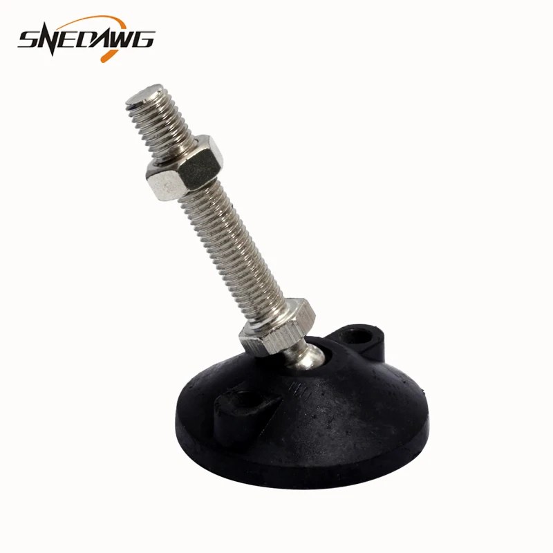 Furniture Support leg Non-skid pad M12/M16/M18/M20/M24 Adjustable Furniture Glide Leveling Foot Cup Support For Bed Sofa Table