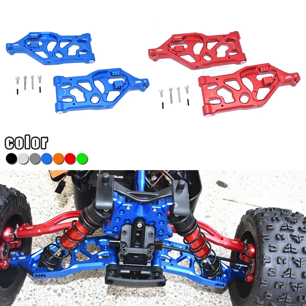 

GPM ARRMA 1/5 KRATON ARA110002T1 OUTCAST 8S ARA5810 metal Aluminum front lower A arm Front lower swing arm ARA330589+ARA330593