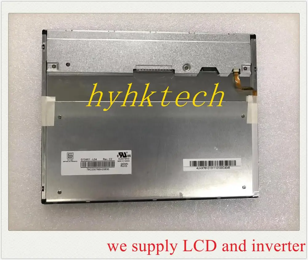 

G104X1-L04 10.4 INCH Industrial LCD,new&original in stock