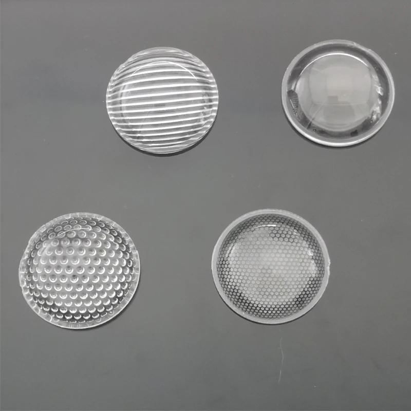 20 قطعة البصرية PMMA LED عدسة 23 مللي متر * 8 مللي متر بلانو محدب 60 درجة الاكريليك مكثف العدسات ل بقعة ضوء المصباح DIY بها بنفسك