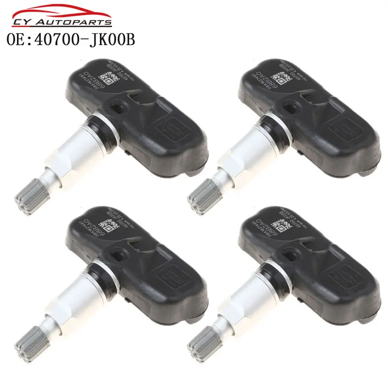 

4PCS New TPMS Tire Pressure Monitoring Sensor For Toyota Lexus For Nissan 40700-JK00B 40700JK00B PMV-C813