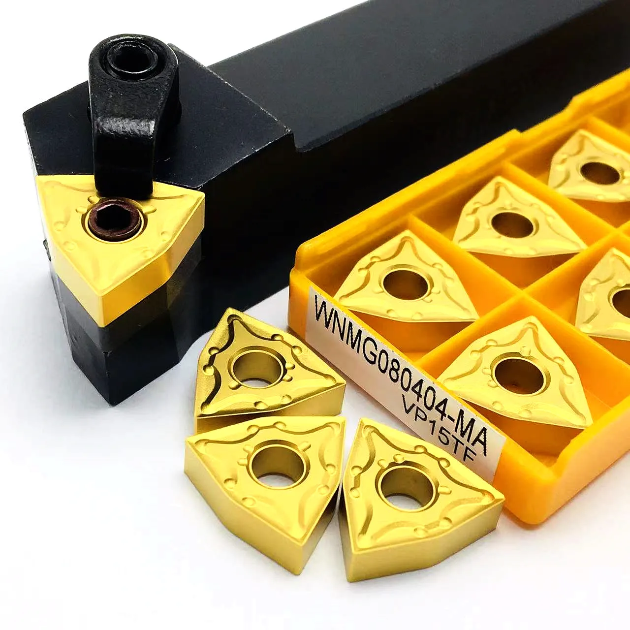 Insert insert insert inserto cilindrico portautensili in metallo duro insert WNMG080408 utensile CNC WNMG MWLNR