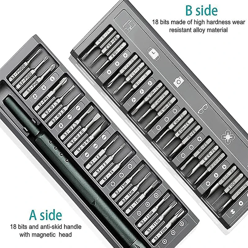 Tuốc Nơ Vít Chính Xác Bộ Từ Ban Nhạc 36 Torx Tô Vít Đầu Dụng Cụ Sửa Chữa Điện Thoại IPad Thông Minh Máy Tính Đa Năng Sửa Chữa dụng Cụ