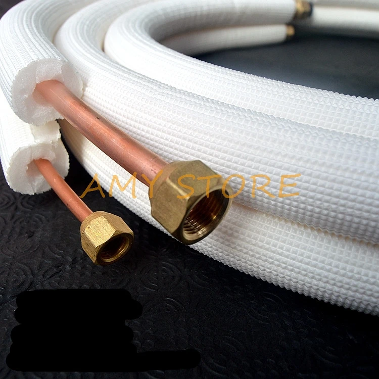 2/3/4/5/6/7/8/9/10Meter Air Conditioner Copper Tube Coil 1/4\'\' 3/8\