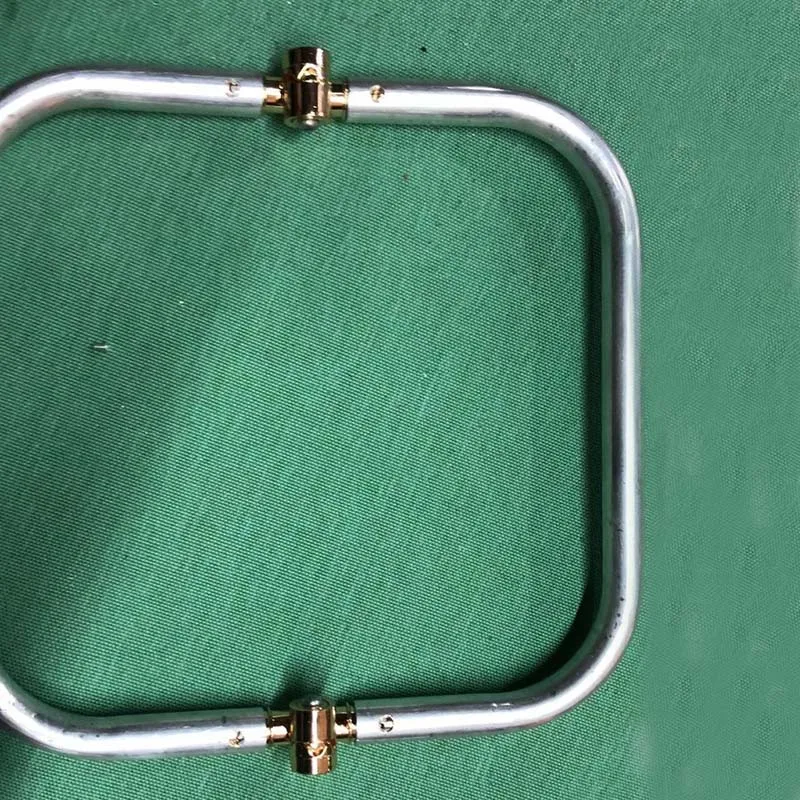 7 inch Bag Frame For Purse Doctor Purse Frame Metal Aluminium Tube Frame Bag Handle Accessories Clutch Bag Parts