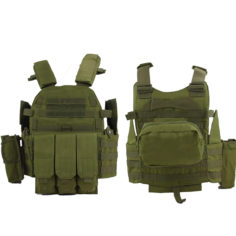 Tactical Hunting Molle Vest Military Combat Army Body Armor Training Protection Paintball GearAirsoft Plate Carrier Vest