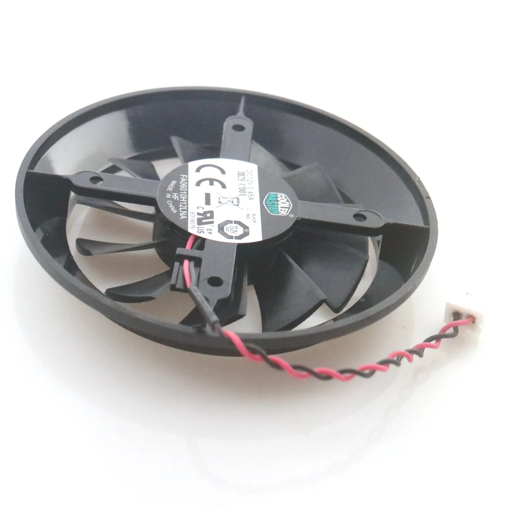 Free Shipping FA06010H12LNA 12V 0.45A 78mm 34*34*34*34mm For GTX750ti GT640 Graphics / Video Card Cooler Cooling Fan 2Pin