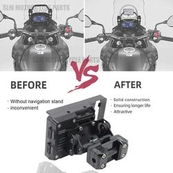 Motorcycle GPS / SMART PHONE Navigation GPS Plate Bracket Adapt Holder For HONDA CB500X CB 500X CB500 X 2018 2019 2020