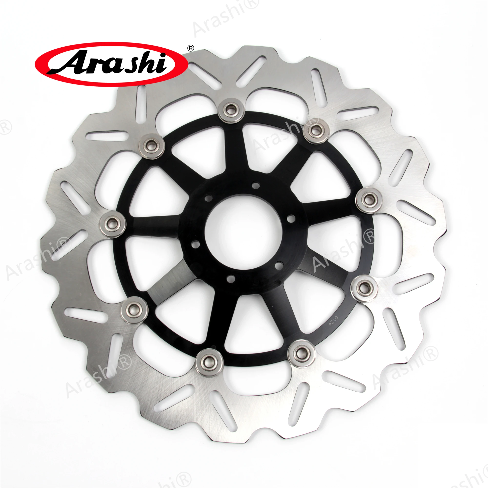 Arashi 1 Set 296 / 220 mm Brake Discs For HONDA CBR RR 900 1994 - 1997 CNC Full Floating Front Rear Rotors 1995 1996 CBR900RR