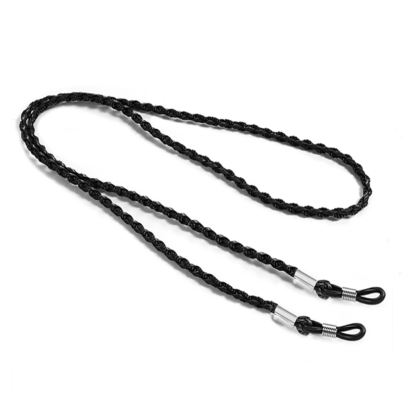 Mode Glazen Ketting Voor Vrouwen Anti-Slip Zonnebril Lanyard Houder Gevlochten Lederen Touw Ketting Band Eyewear Sieraden Gift