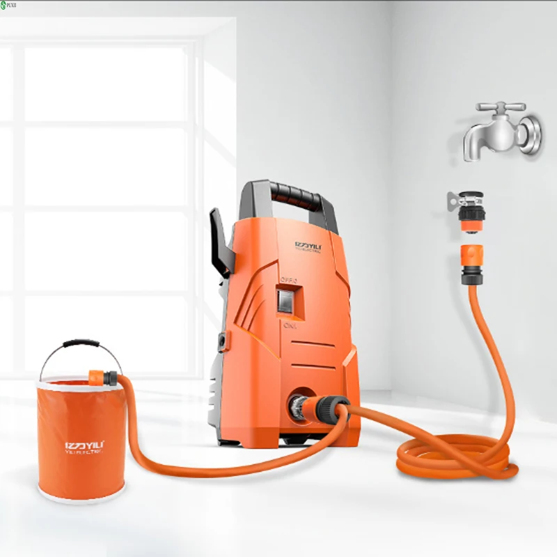 Household car washer high pressure household automatic water pump car washer water gun cleaning machine portable car wash pump