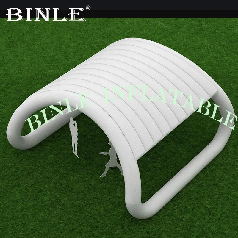 

Pop up Outdoor Advertising Canopy Inflatable Dome Tent Inflatable Tunnel Tent Lawn Event Gazebo With Open Sides