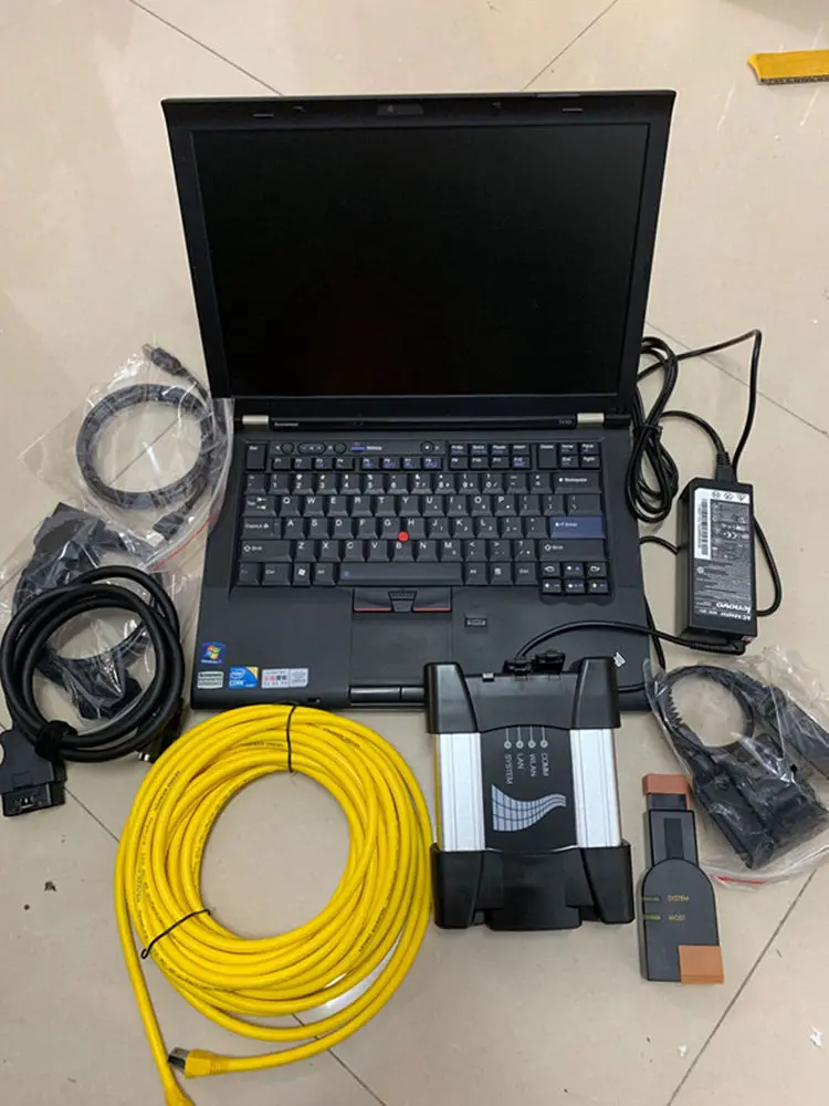 

ICOM for Bmw Icom Next 2024 Diagnostic Scanner Software Expert Mode Hdd 1000gb Laptop T410 i5 Diagnose Computer 8G Ready to Work