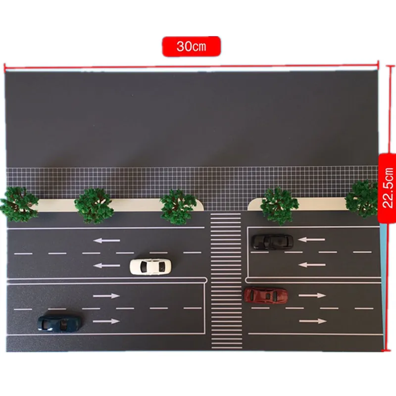 

1:150 Road Car Traffic Model Set Railway Sand Table Decor