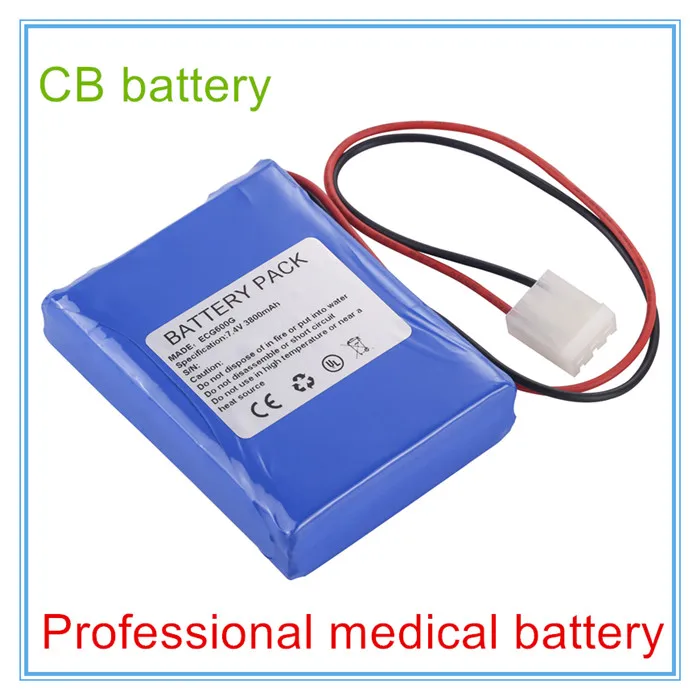 

Replacement Medical Battery for ECG600G Battery For ECG600G ECG Vital Signs Monitor Battery