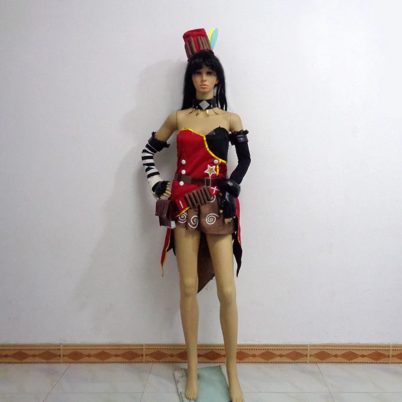 

Game Moxxi Cos Christmas Party Halloween Uniform Outfit Cosplay Costume Customize Any Size