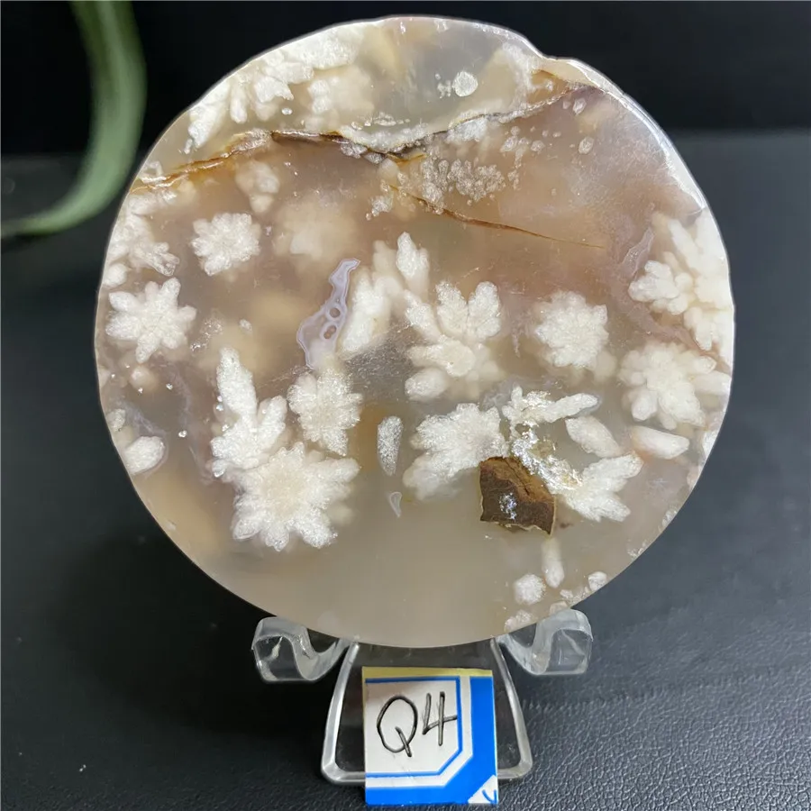 الطبيعية زهر الكرز العقيق العينات المعدنية كريستال شفاء مكتب الريكي ديكورات المنزل غرفة ديكور #2