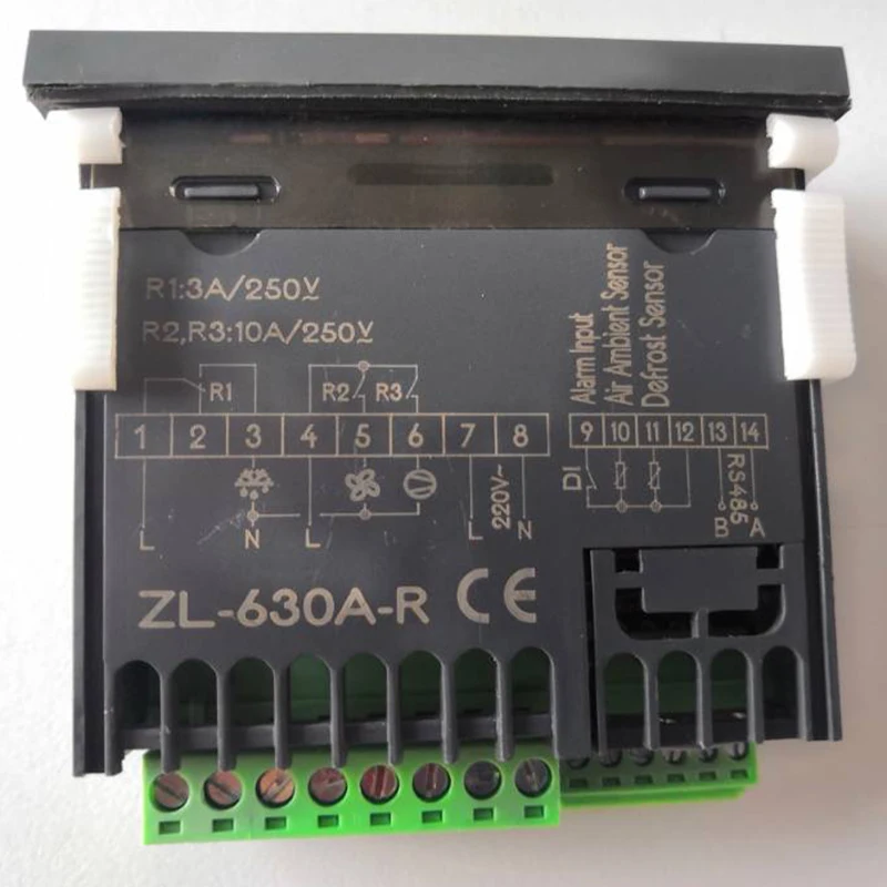 Imagem -02 - Controlador de Temperatura Verificador Digital de Frio Termostato com Modbus