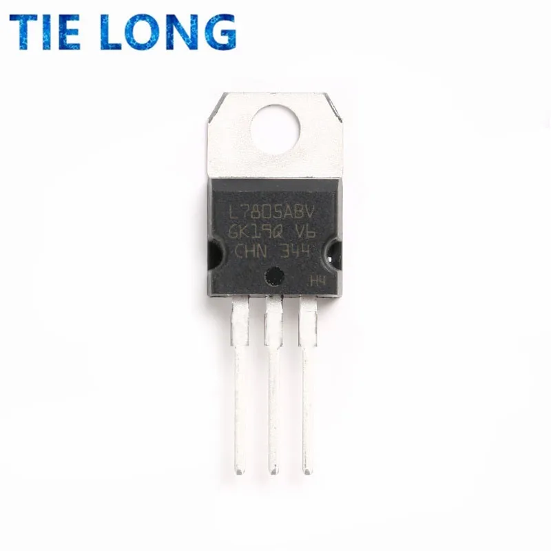 5pcs L7805ABV TO-220 L7805 5V TO-220 7805ABV TO220-3 Voltage regulator chips