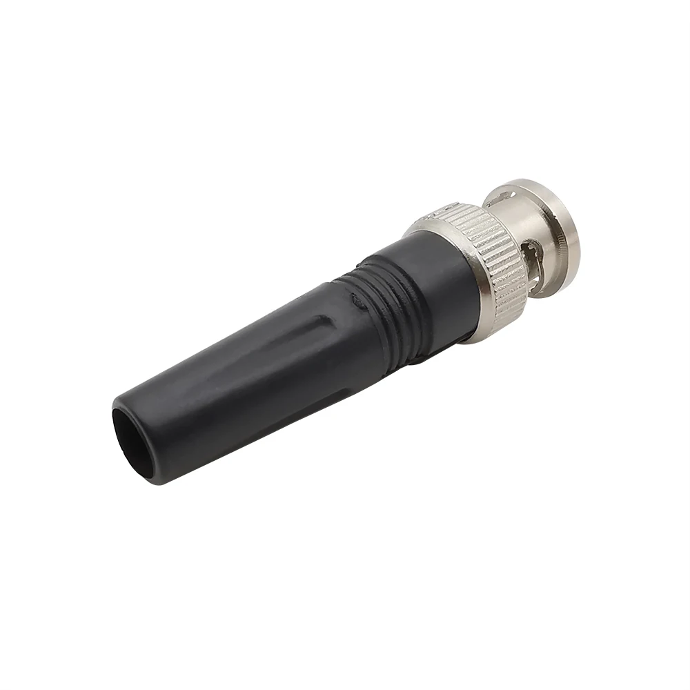 BNC Male RF Coaxial Connector BNC Plug Adapter Twist-on Coaxial RG59 Cable for Surveillance CCTV Camera Video Audio Connectors