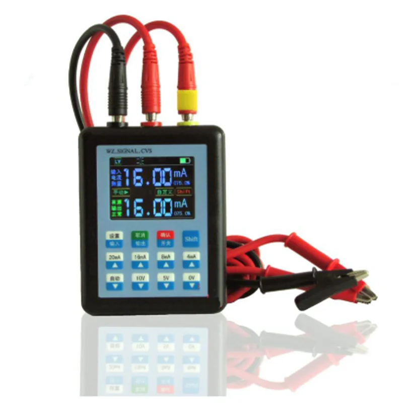 

4-20mA signal generator 24V current voltage transmitter calibrator signal source 0-10V constant current source simulation