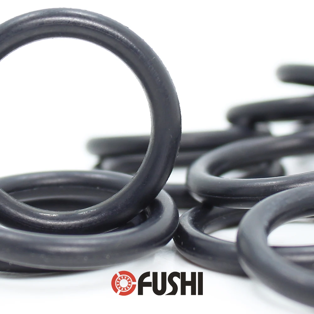 

CS2.62mm EPDM O RING ID 1.24/2.06/2.84/3.63/4.42*2.62 mm 100PCS O-Ring Gasket Seal Exhaust Mount Rubber Insulator Grommet ORING