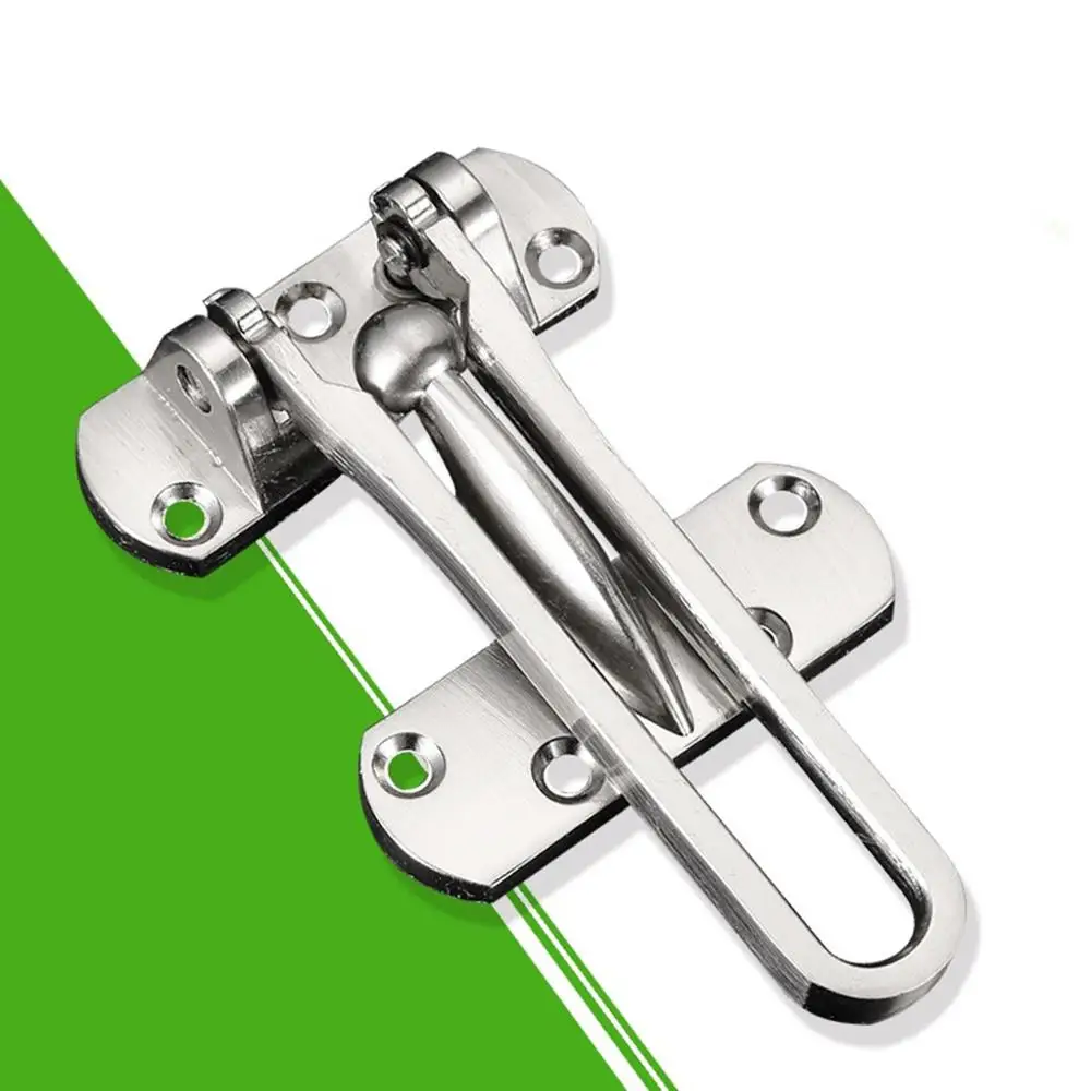 New High Quality Zinc Alloy Hasp Latch Lock Door Chain Anti-theft Clasp Convenience Window Cabinet Locks For Home Hotel Security