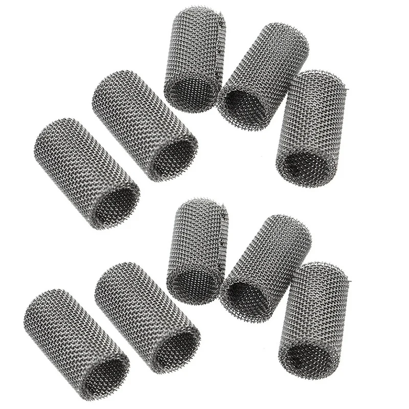 10Pcs Mini Car Glow Plug Burner Strainer Air Parking Heater Stainless Steel for Eberspacher Airtronic Heater