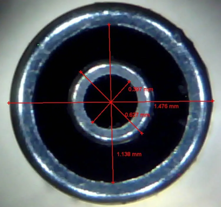 Imagem -03 - Agulha Coaxial Eletrostática de Fiação tipo Estacionário Bico de Impressão 3d Núcleo de Couro Fibra Oca