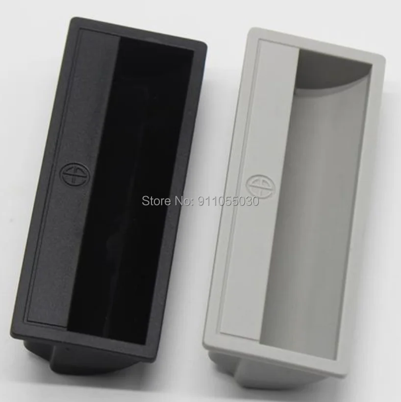 XJJ-PL011 Hidden Handle Distribution Box Cabinet Door Handle ABS Nylon Plastic Hidden Handle LS711