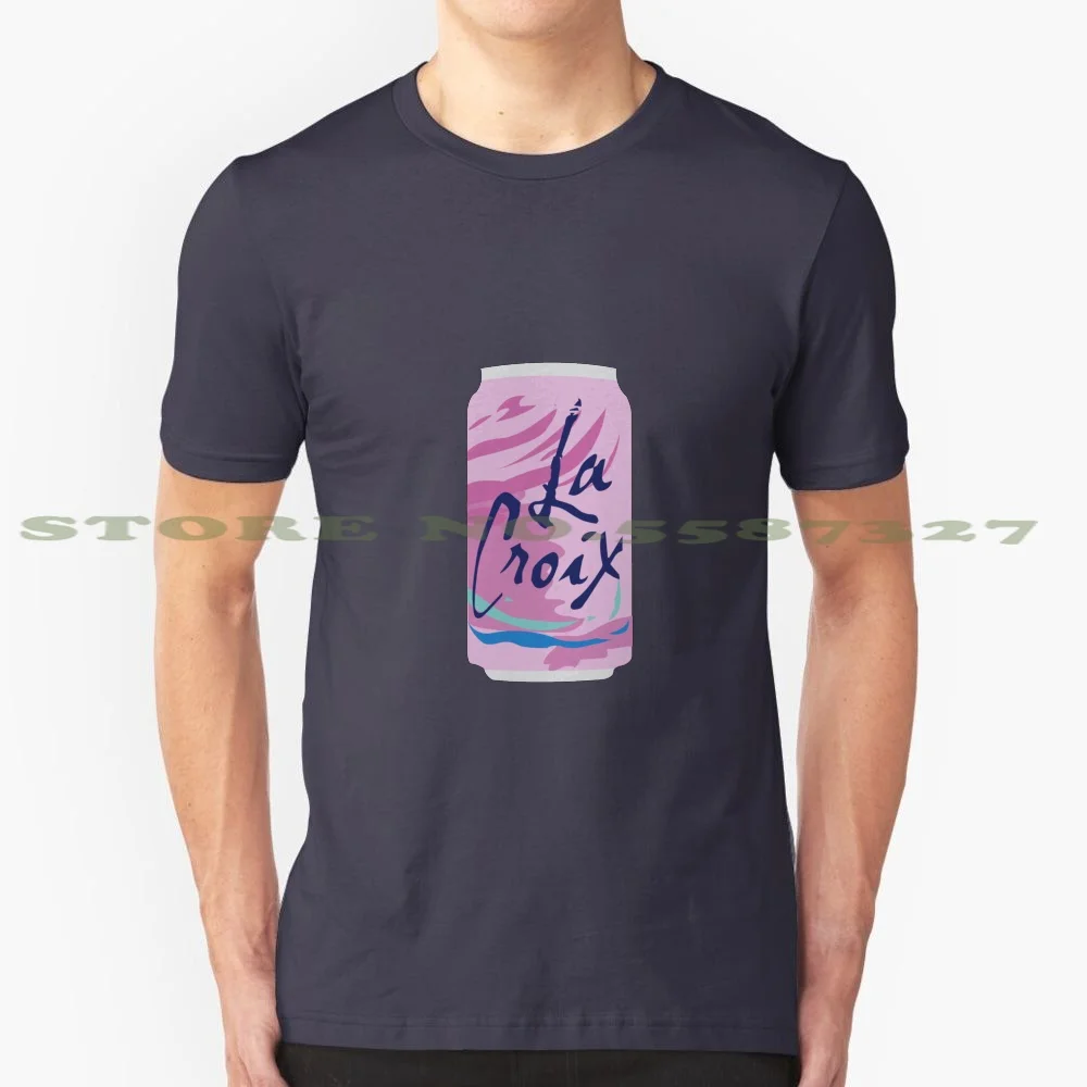 Berry La Croix 100% Cotton T-Shirt La Croix Water Sparkling Drink Soda Basic Girl Running Sorority Fraternity Kalamazoo