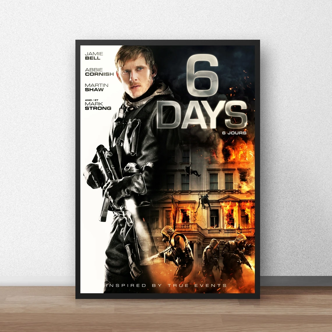 6 Days Movie Poster Canvas Print Home Decoration Wall Painting ( No Frame )