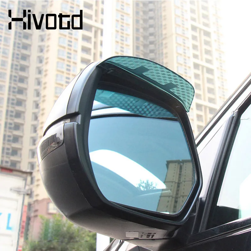 Rear View Mirror Visor Trim Stick Shade Sun Cover Styling Exterior Decor Car Protection Accessories For Nissan Altima 2021-2019