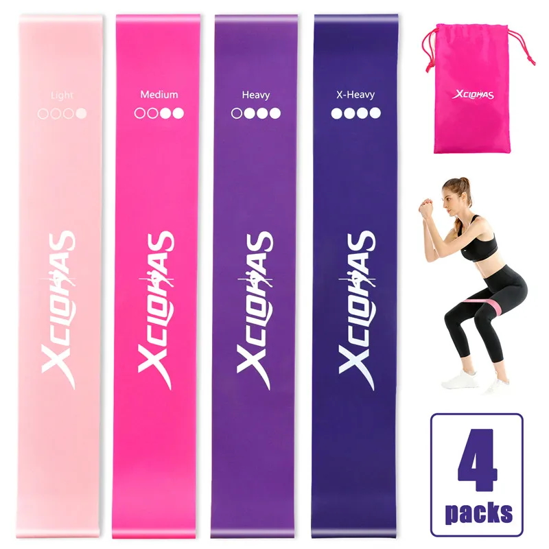 

Resistance Loop Bands Elastic Band Latex Rubber Band Workout Loops for Yoga Exercise Gym Sport Pilates Fitness Equipment