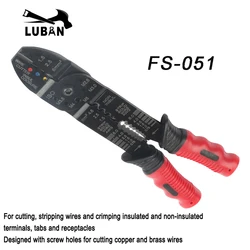 FS-051 style multi-functional crimping pliers terminals crimping tools multi tool tools hands plier