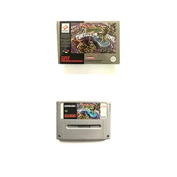 Turtles IV Turtles in Time pal game cartridge For snes pal console video game