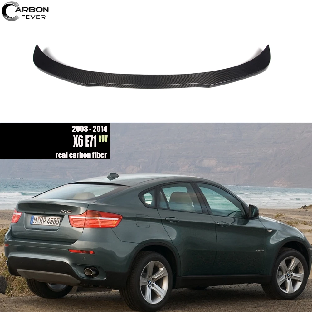 

Pro Style CF спойлер Подходит для BMW X6 2008 - 2014 (E71 E72), UV Cut, Fitment Guaranteed, High Gloss Finished